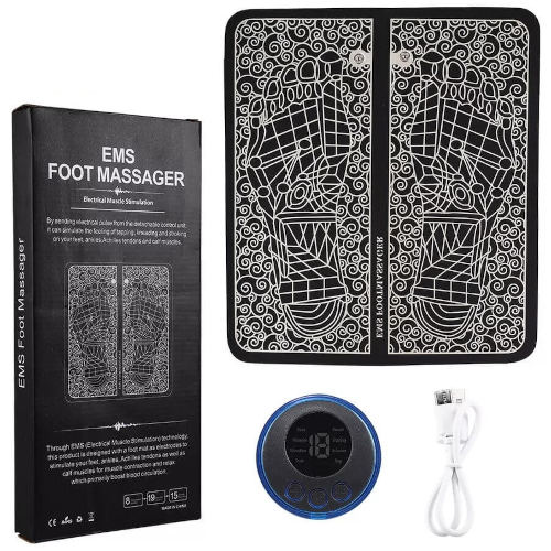 Ems 2 Pcs Body Massager +1 Pcs Foot+1 Mechine Combo